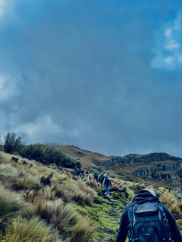 Cajas National Park lagoon, near Cuenca