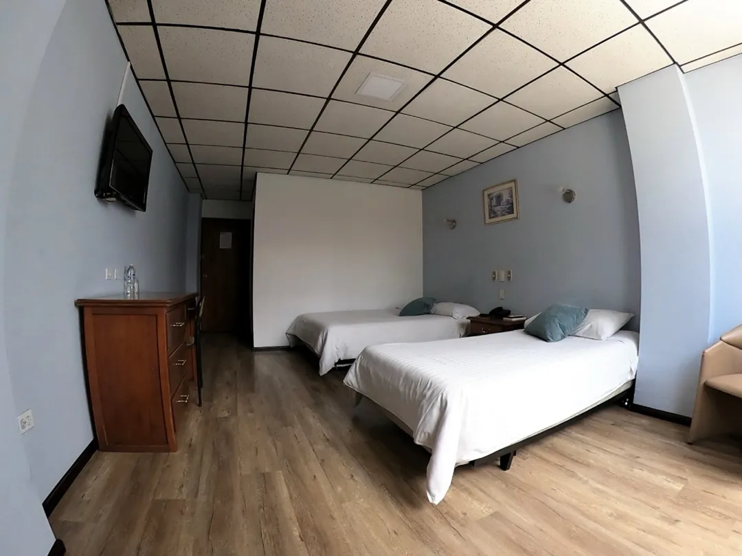 Double Room with two beds at Hotel Italia Cuenca